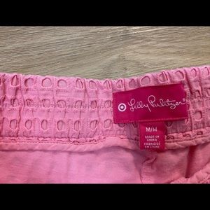 Illy for target pink eyelet shorts